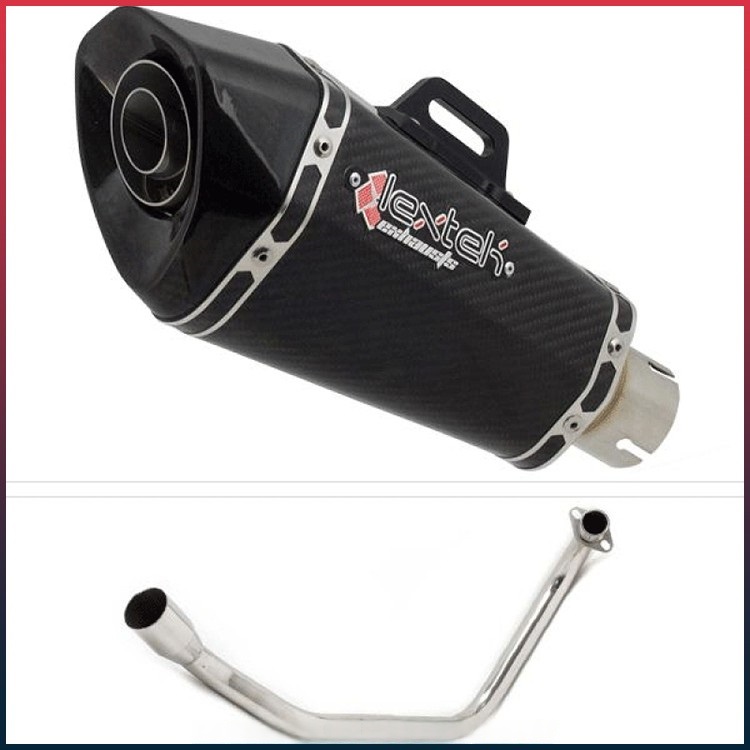 LEXTEK XP8C Full Exhaust System Honda CB 125 F 2017-2020