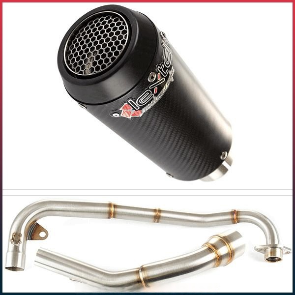 Ligne Complète LEXTEK CP9C Honda MSX 125 2013-2015