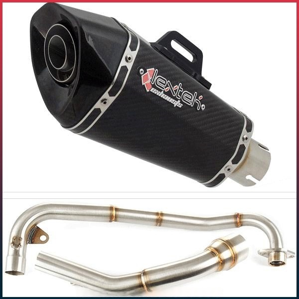 Ligne Complète LEXTEK XP8C Honda MSX 125 2013-2015
