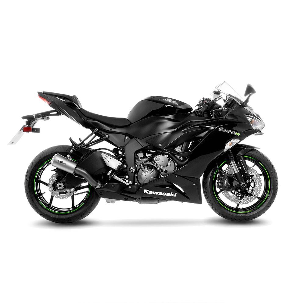 Silencer LEOVINCE LV 10 Kawasaki ZX6R 636 2019-2023 and ZX6R 600 2009-2020