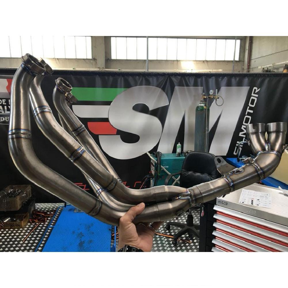 Collecteur sans catalyseur Silmotor MV Agusta BRUTALE 920 2011-2012 / BRUTALE 990 R 2009-2012 BRUTALE 1090 2010-2019