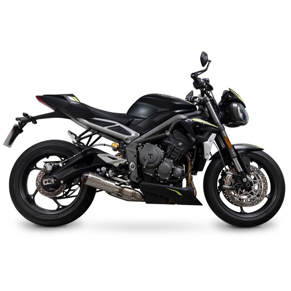 Silencer SCORPION RED POWER Triumph STREET TRIPLE 765 S / R / RS 2020-2022