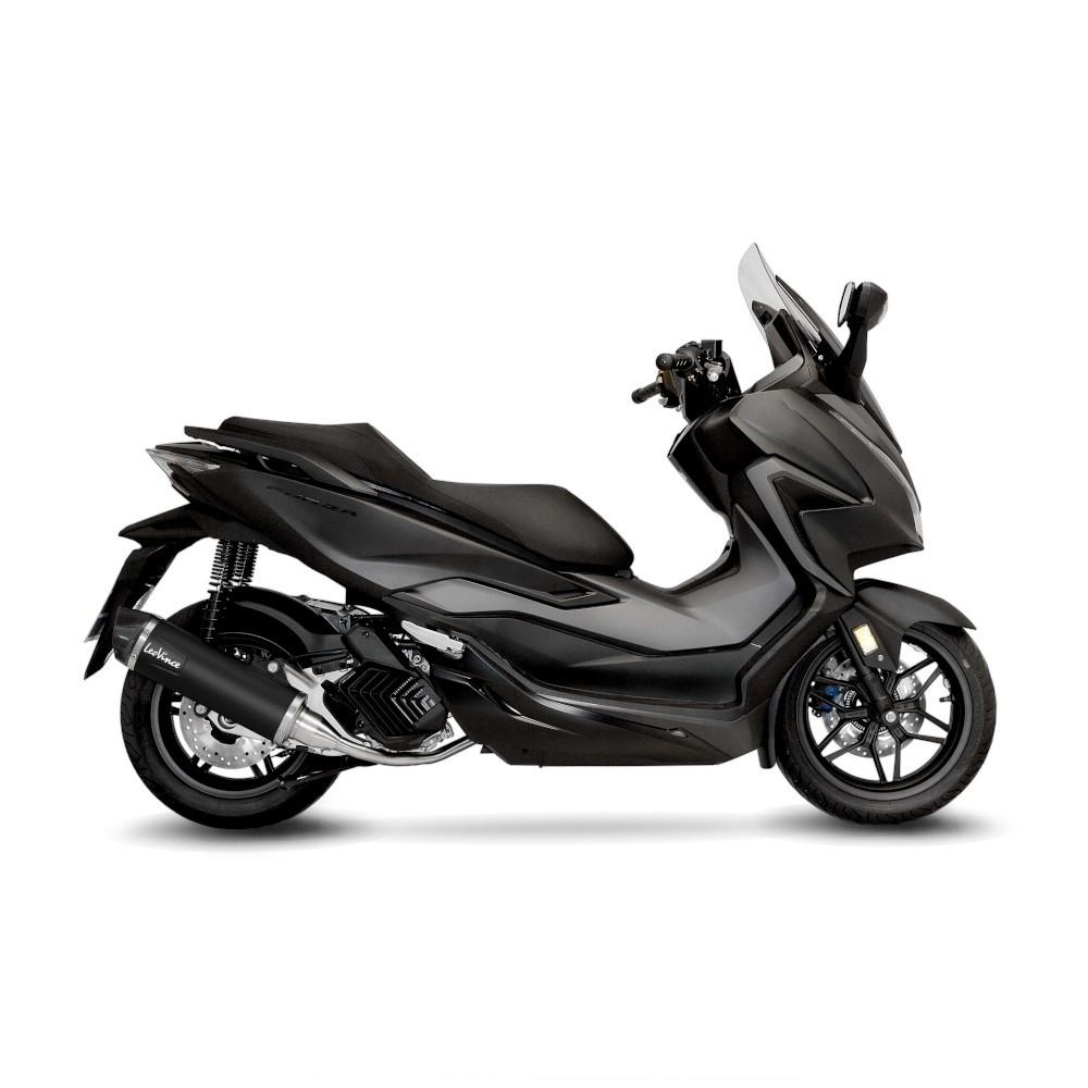 Full Exhaust System LEOVINCE NERO Honda FORZA 125 2021-2024 Carbon End Cap
