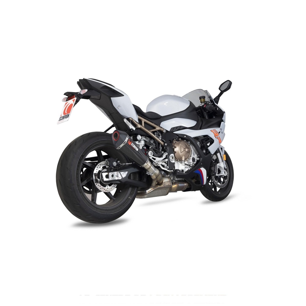Silencieux Scorpion Serket conique pour BMW S1000 RR 2019-2024