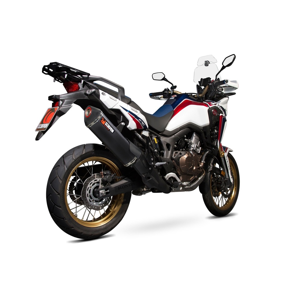 Silencieux Scorpion Serket pour Honda CRF1000 L 2015-2019