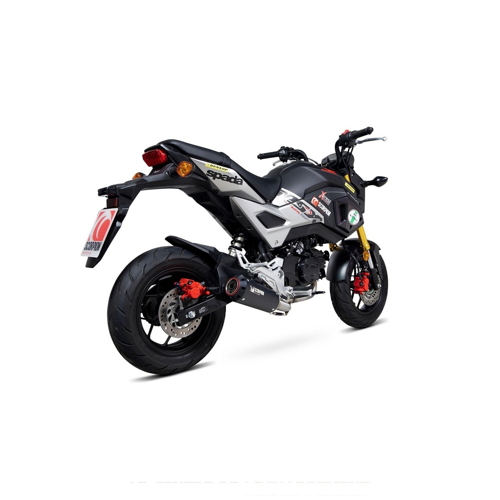 Ligne Complète Scorpion Red Power pour Honda MSX 125 2016-2020