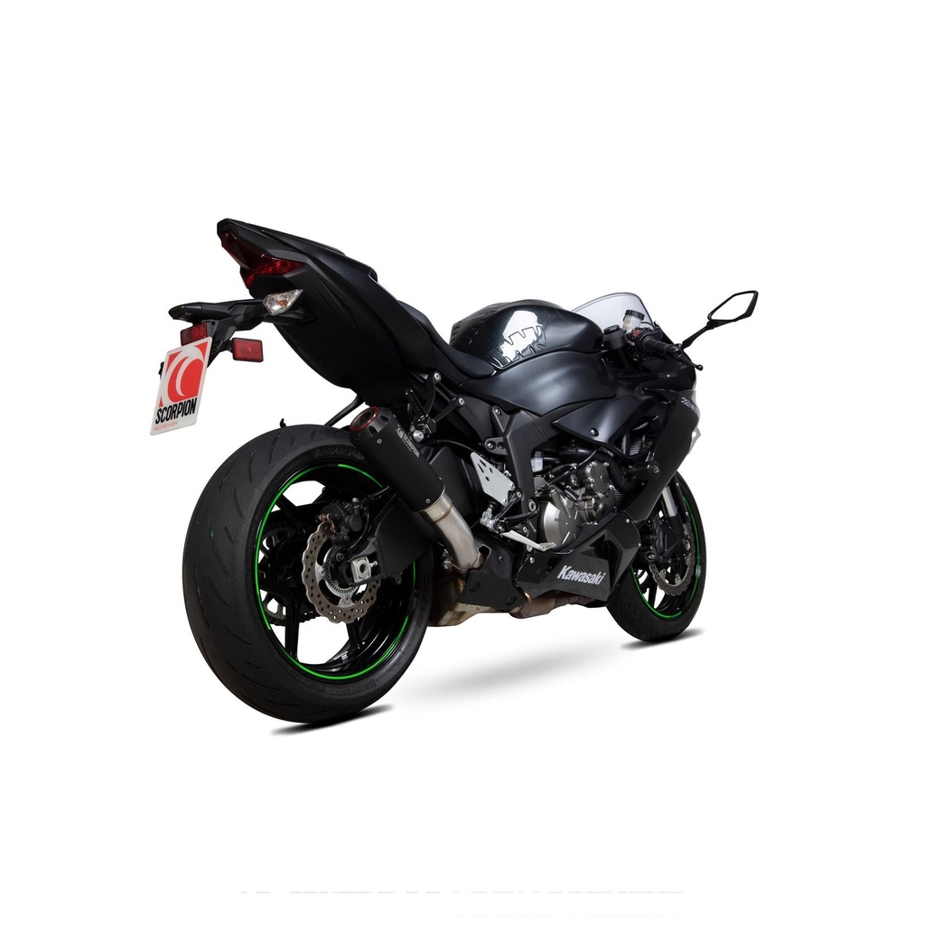 Silencieux Scorpion Red Power pour Kawasaki Ninja ZX 6 R 2019-2023 etZX-636 2019-2023