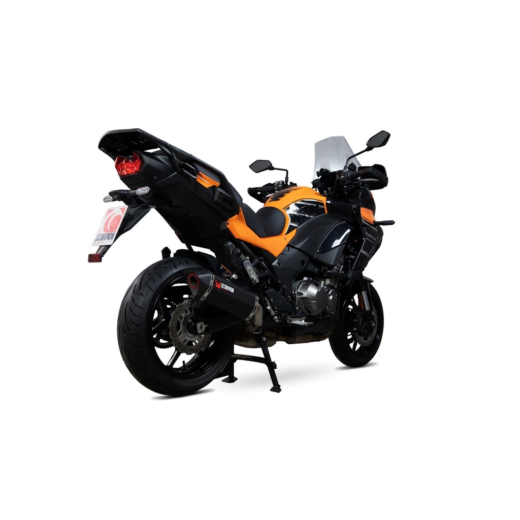 Silencieux Scorpion Serket pour Kawasaki Versys 1000 / SE / Tourer / GT 2019-2024 et 1100 2025-...