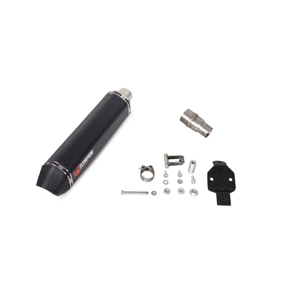 Ligne Complète Scorpion Serket pour Piaggio MP3 400 / MP3 400 LT 2007-2012, MP3 500 / MP3 500 LT 2011-2016