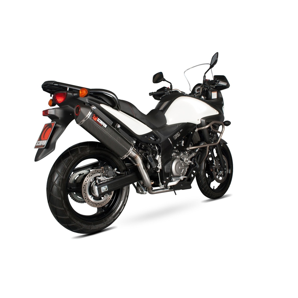 Demi ligne Scorpion Serket pour Suzuki DL650 V-Strom 2012-2016