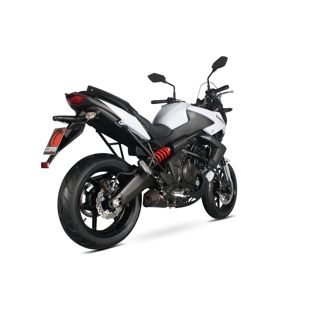 Scorpion Serket Taper Silencer for Kawasaki Versys 650 2007-2014