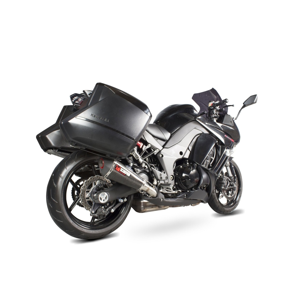 Silencieux Scorpion Serket conique pour Kawasaki Z1000 SX 2014-2016