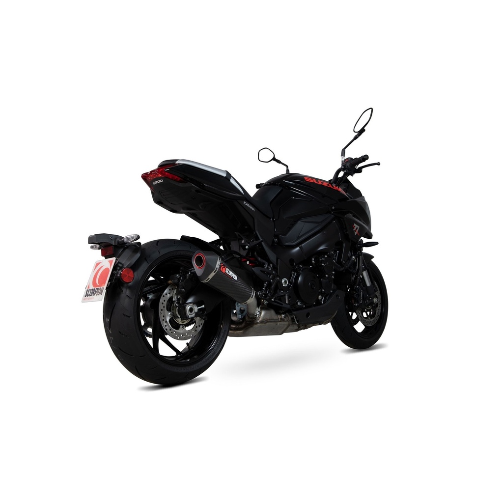Scorpion Serket Taper Slip-on Suzuki GSX-S 1000 Katana 2019-2020