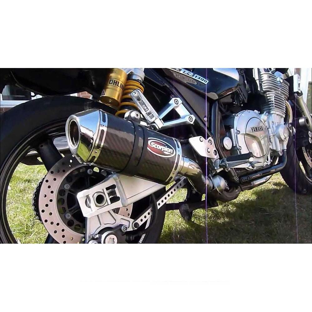 Silencieux Scorpion Carbine Adapt.Yamaha XJR 1300 2007 -2017