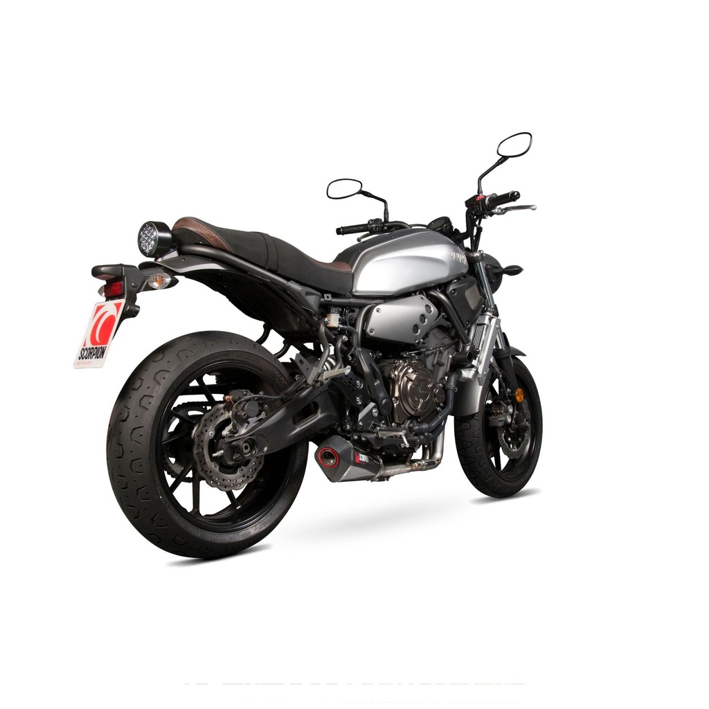 Full Exhaust System Scorpion Serket Taper Slip-on Yamaha XSR 700 2016-2020