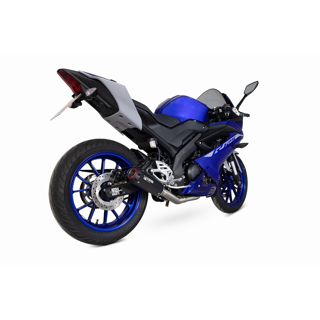 Ligne Complète Scorpion Red Power Adapt.Yamaha YZF-R125 2021-2024