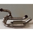 Silmotor Downpipe without catalyst KTM 1290 Super Duke R 2020-2023