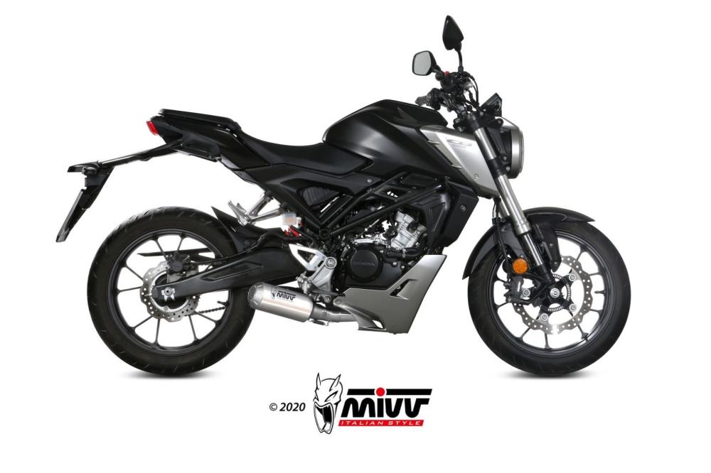 Full Exhaust System MIVV MK 3 Honda CB 125 R 2018-2020