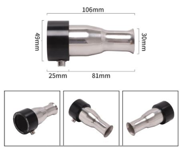 DB killer for Yoshimura R77 / R11 / R55 silencer