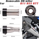 DB killer for Yoshimura R77 / R11 / R55 silencer