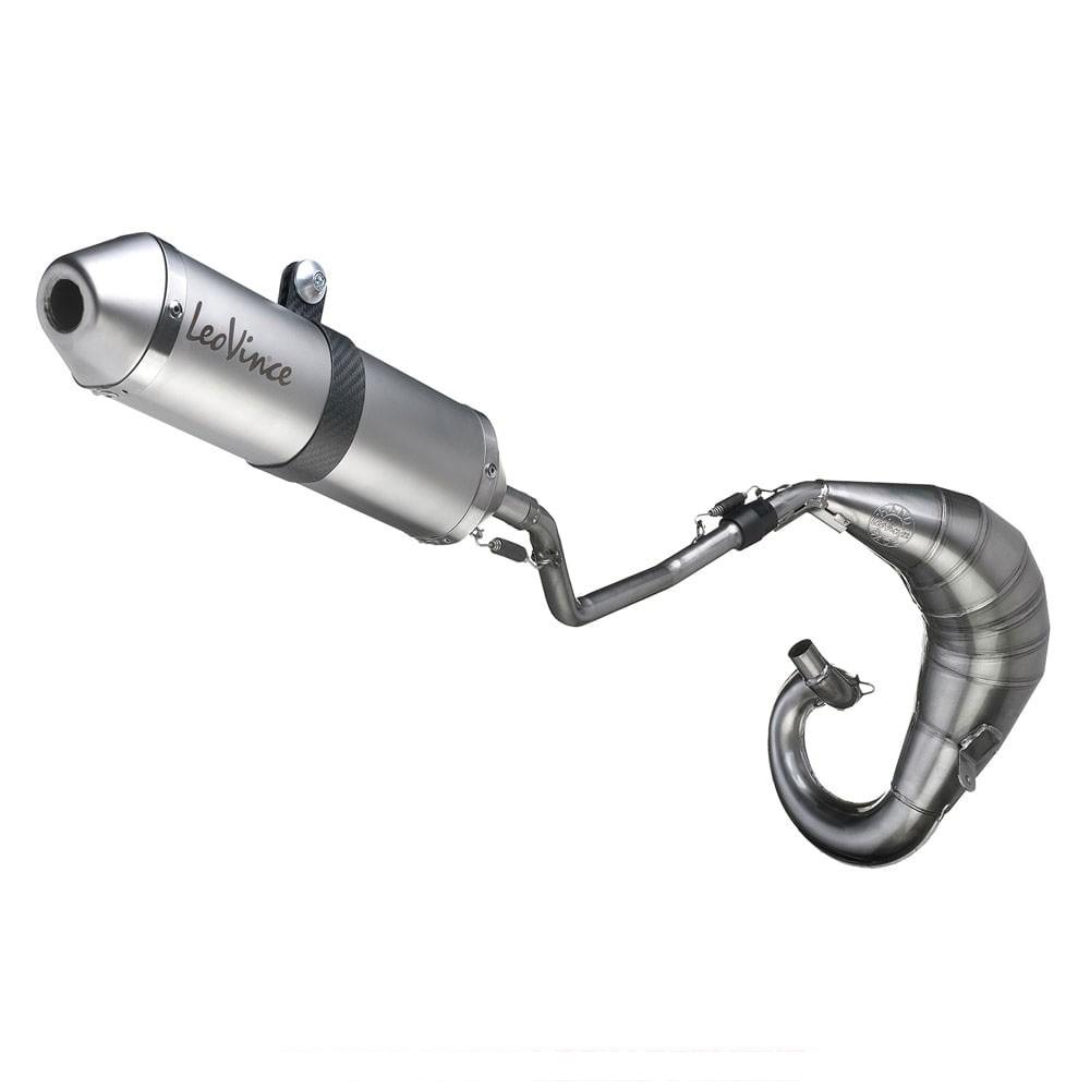 LeoVince X-Fight Full Exhaust System 50cc Derbi and Gilera