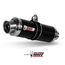 Silencieux MIVV ROUND GP TRIUMPH SPEED TRIPLE 1050 2016-2017 sortie Basse