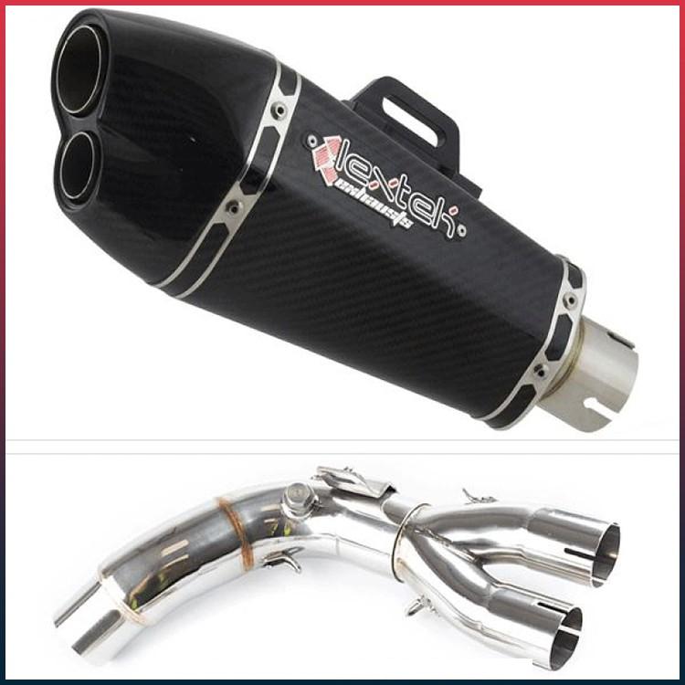 Lextek XP13C Half Exhaust System Honda CB 1000 R 2008-2017