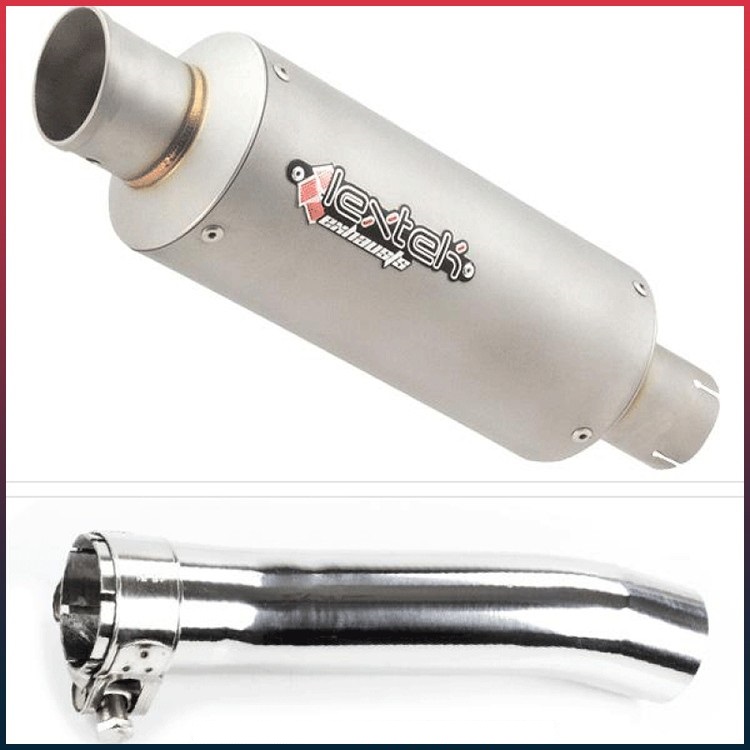 LEXTEK GP1 Full Exhaust System Honda CB 500 F / CBR 500 R 2016-2023