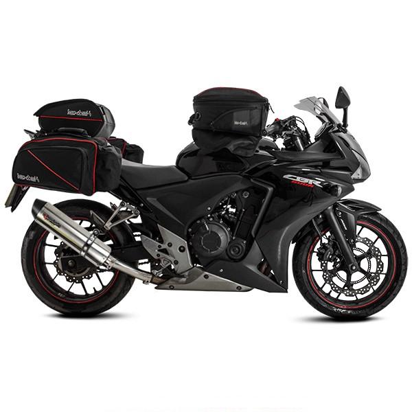 Silencieux LEXTEK RP1 Honda CB 500 F / CBR 500 R 2013-2023 et CB 500 X 2013-2023
