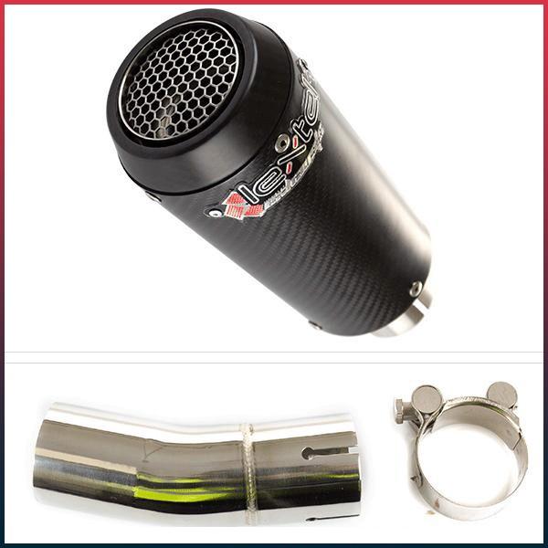 LEXTEK GP9C Silencer Kawasaki Ninja 400 2018-2021 and Z 400 2019-2021
