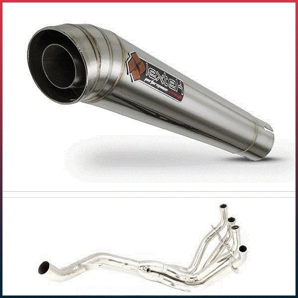 LEXTEK MP4 Full Exhaust System Kawasaki Z 1000 2010-2020