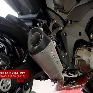 Full Exhaust System LEXTEK XP10 Kawasaki Z 1000 2010-2020