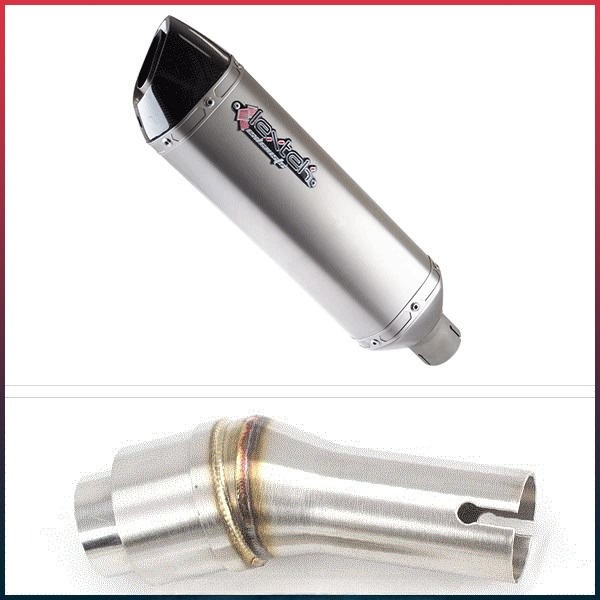 LEXTEK VP1 Silencer Kawasaki Ninja 250 R 2008-2012