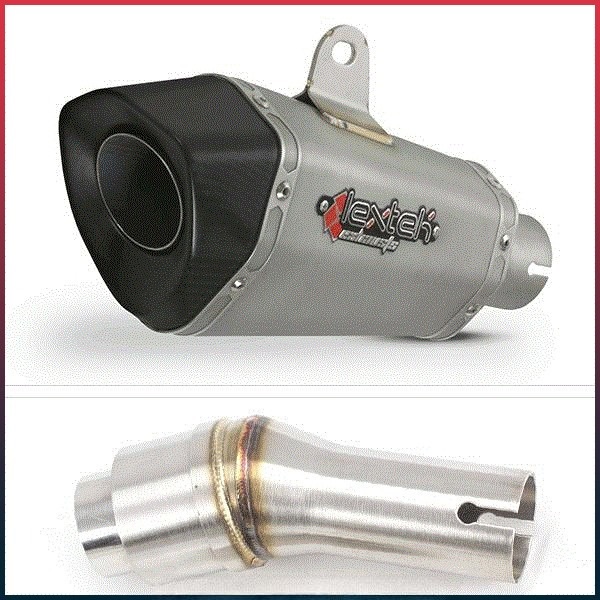 Silencieux LEXTEK XP10 Kawasaki Ninja 300 R 2013-2016