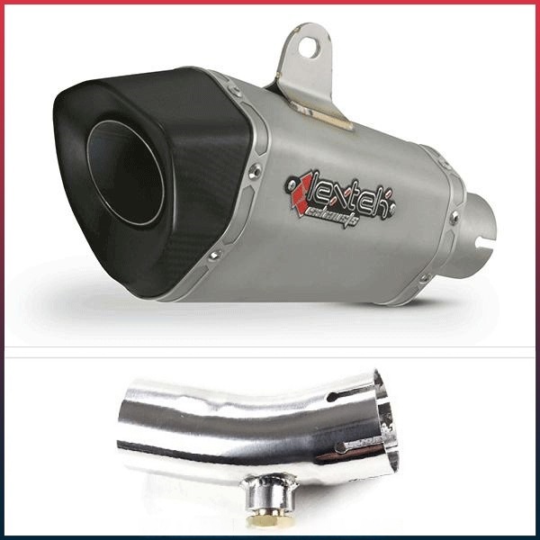 LEXTEK XP10 Silencer Kawasaki ER6 / ER6F 2005-2011