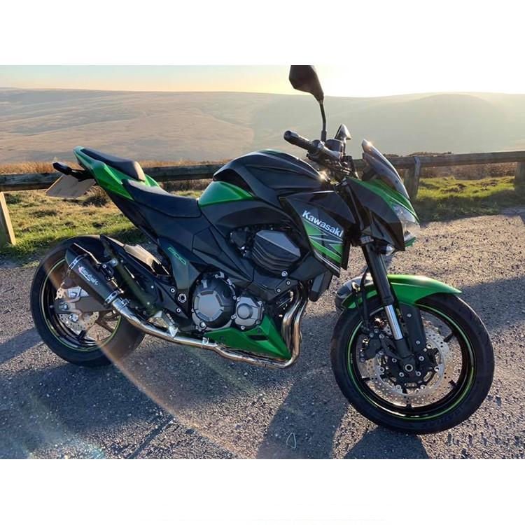 LEXTEK XP8C Full Exhaust System Kawasaki Z 800 2013-2017