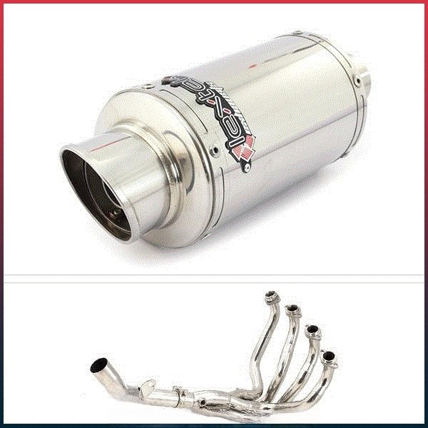 LEXTEK YP4 Full Exhaust System Kawasaki Z 800 2013-2017