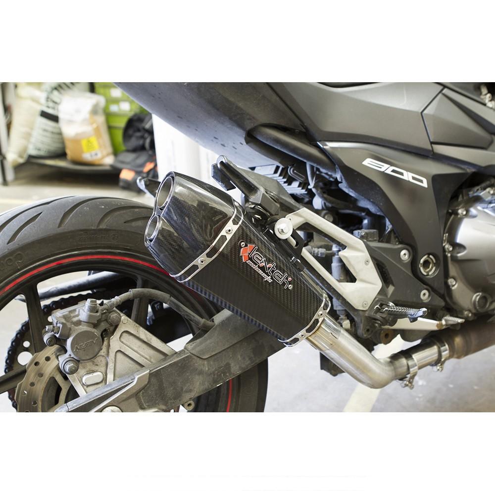 LEXTEK XP13C Silencer Kawasaki Z 800 2013-2017