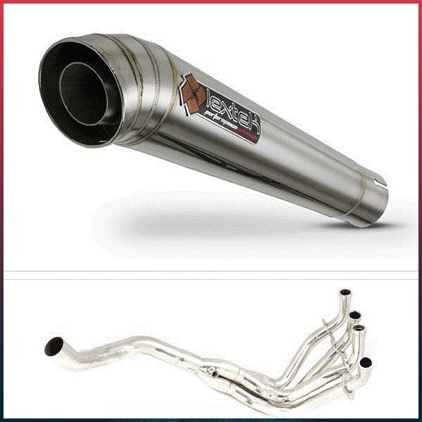 Ligne Complète LEXTEK MP4 Kawasaki Z 900 2017-2019