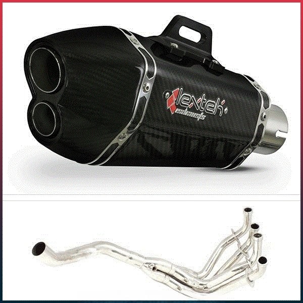 LEXTEK XP13C Full Exhaust System Kawasaki Z 900 2017-2019