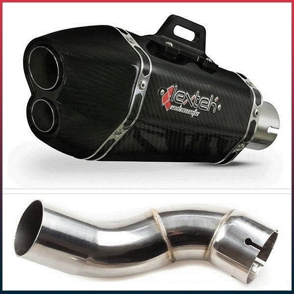 LEXTEK XP13C Silencer Kawasaki Z 900 (2017-2019) / Z 900 E (A2)