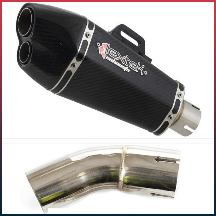 LEXTEK XP13C Full Exhaust System Kawasaki Z 900 RS 2017-...