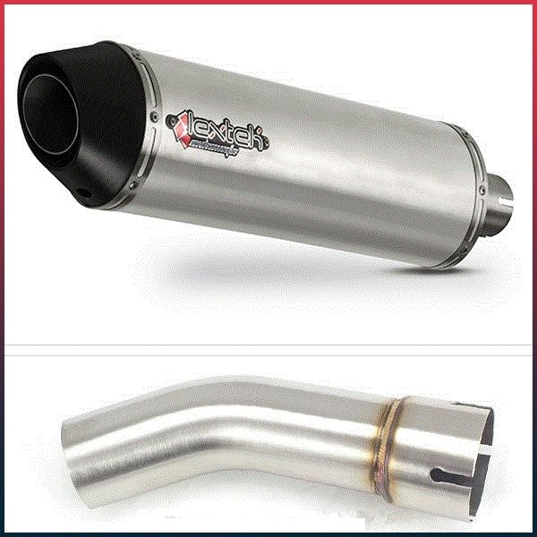 LEXTEK RP1 Silencer (carbon end cap) Suzuki SV 650 N/S 2003-2015