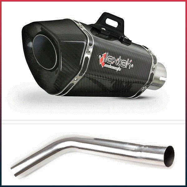 LEXTEK XP8C Silencer Triumph TIGER 800 2011-2019