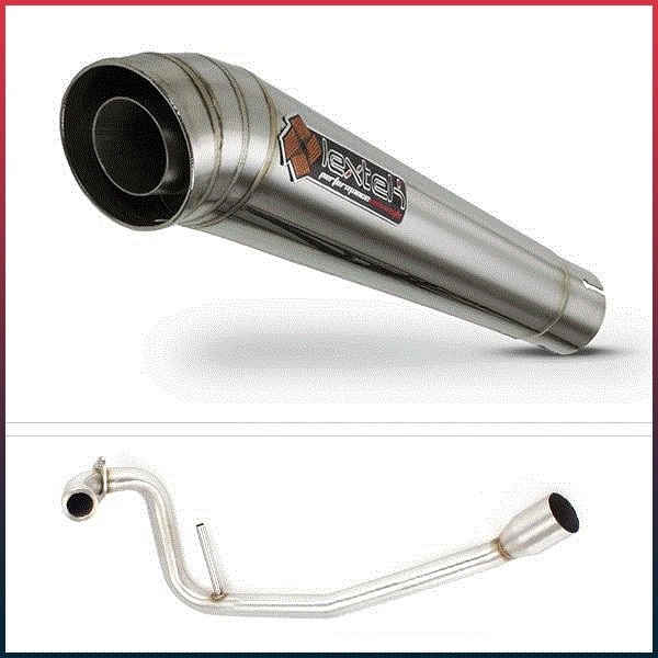 LEXTEK MP4 Full Exhaust System Yamaha YZF 125 R 2008-2013