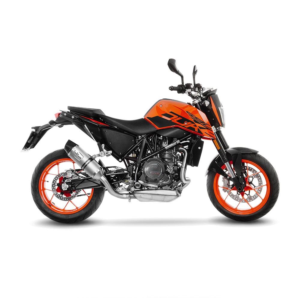 Silencieux LEOVINCE LV ONE (coupelle carbone) KTM 690 Duke 2016-2019