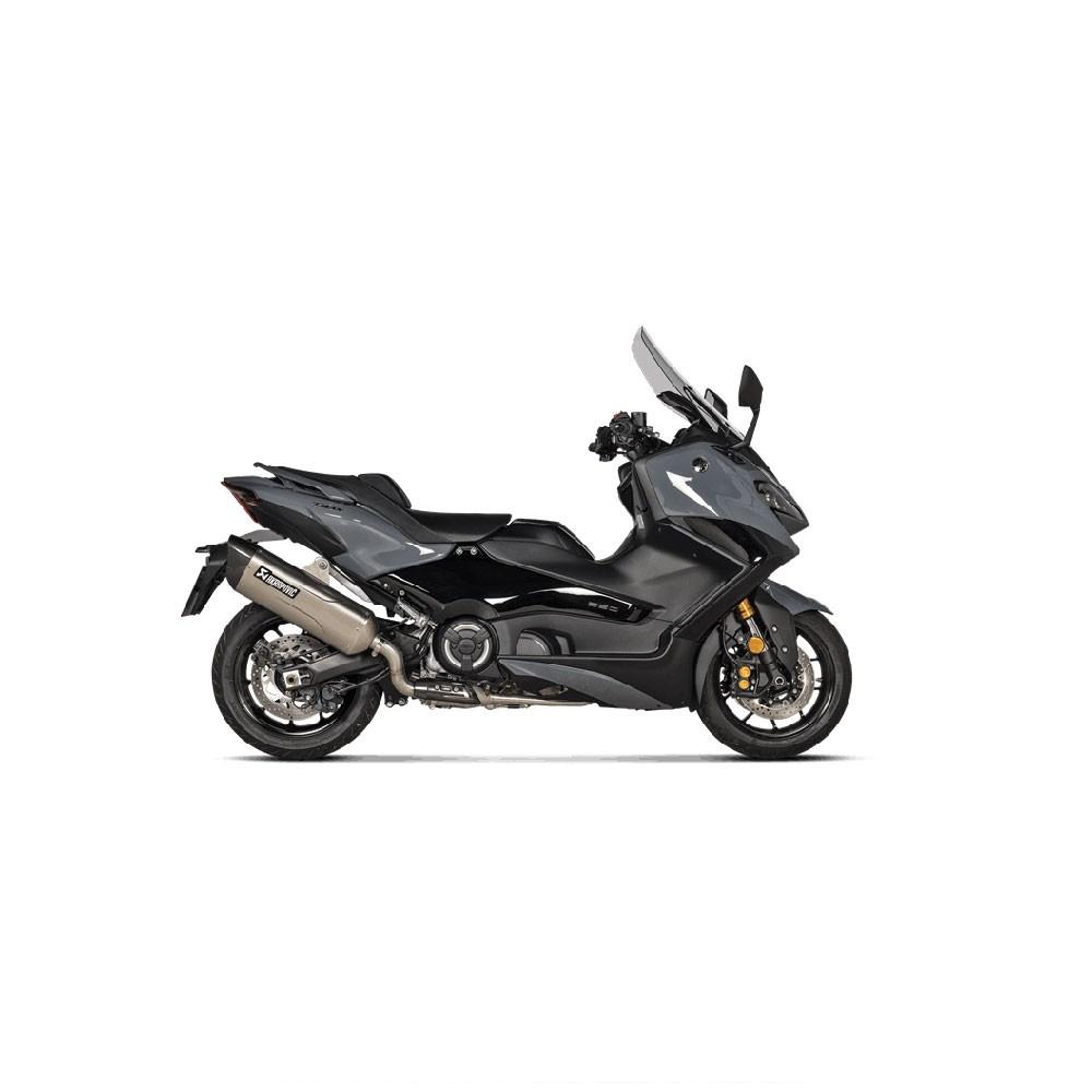 Ligne Complète AKRAPOVIC RACING LINE (coupelle carbone) Yamaha T-MAX 560 2020-2025 avec catalyseur