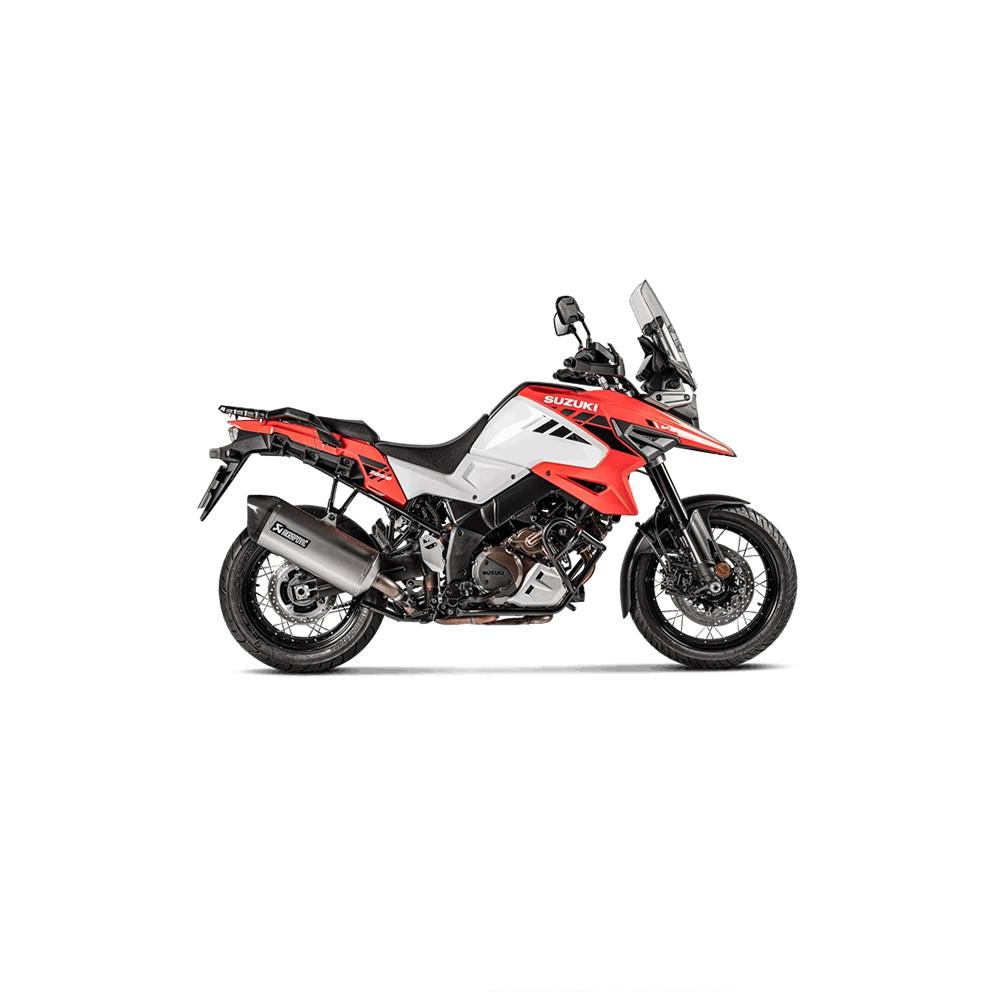 AKRAPOVIC SLIP-ON Silencer Suzuki DL 1050 V-STROM 2020-... Carbon end cap