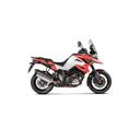 Silencieux AKRAPOVIC SLIP-ON Suzuki DL 1050 V-STROM 2020-... coupelle carbone