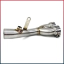 Manchon raccord sans catalyseur pour Yamaha YZF 600 R6 2010-2016